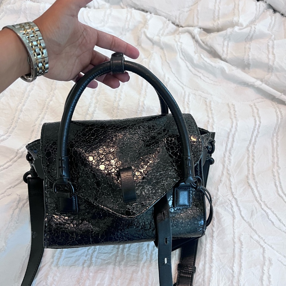 Chic Black Satchel Bag
